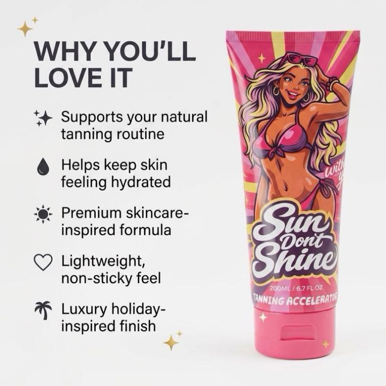 Sun Don't Shine Tanning Accelerator 200ml
