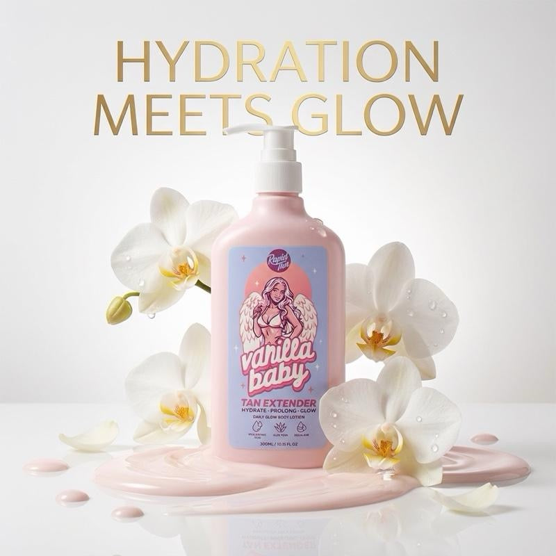 Vanilla Baby Tan Extender Body Lotion 300ml