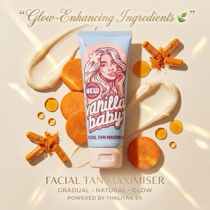 Vanilla Baby Facial Tan Maximiser 100ml