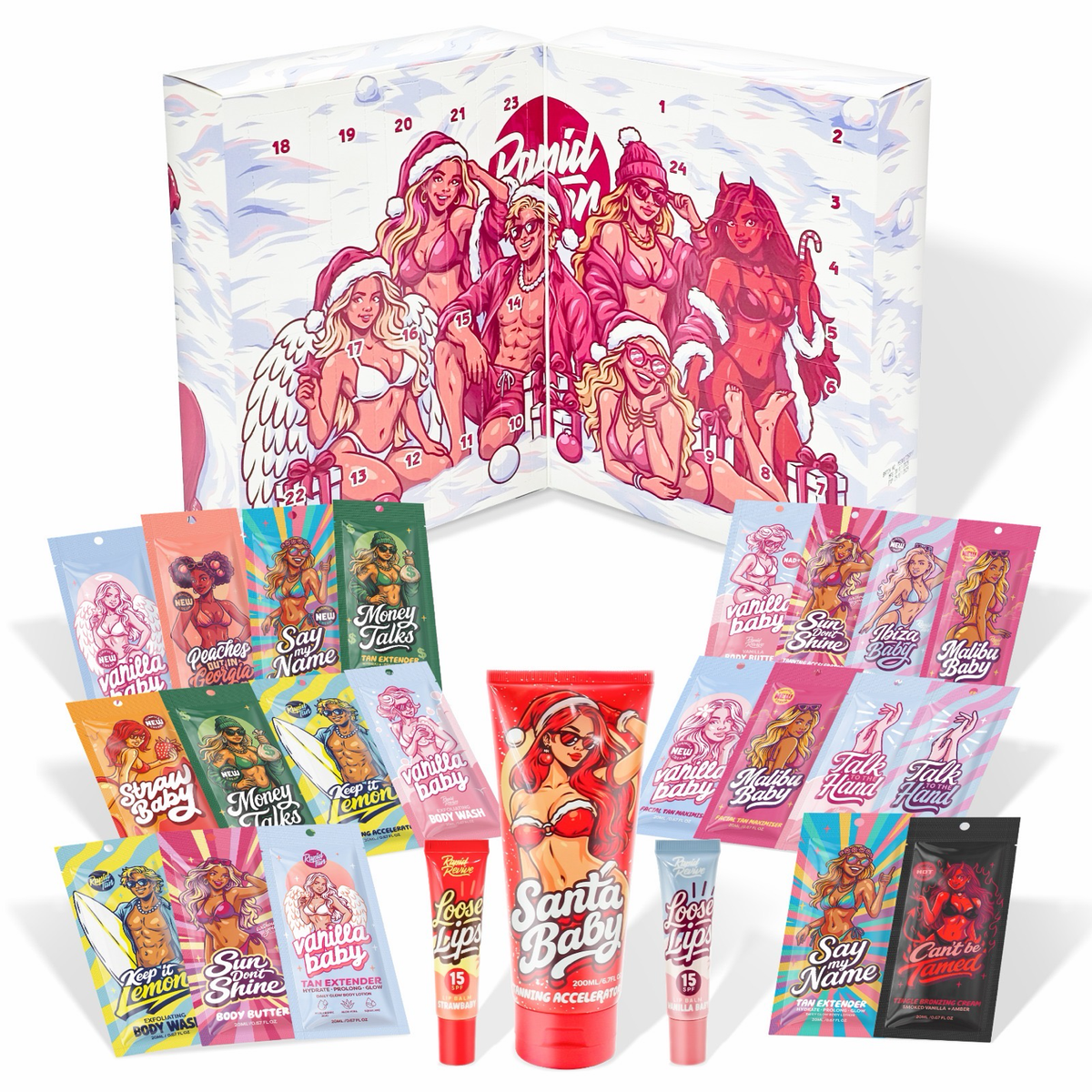 SANTA BABY- 24 DAY Advent Calendar