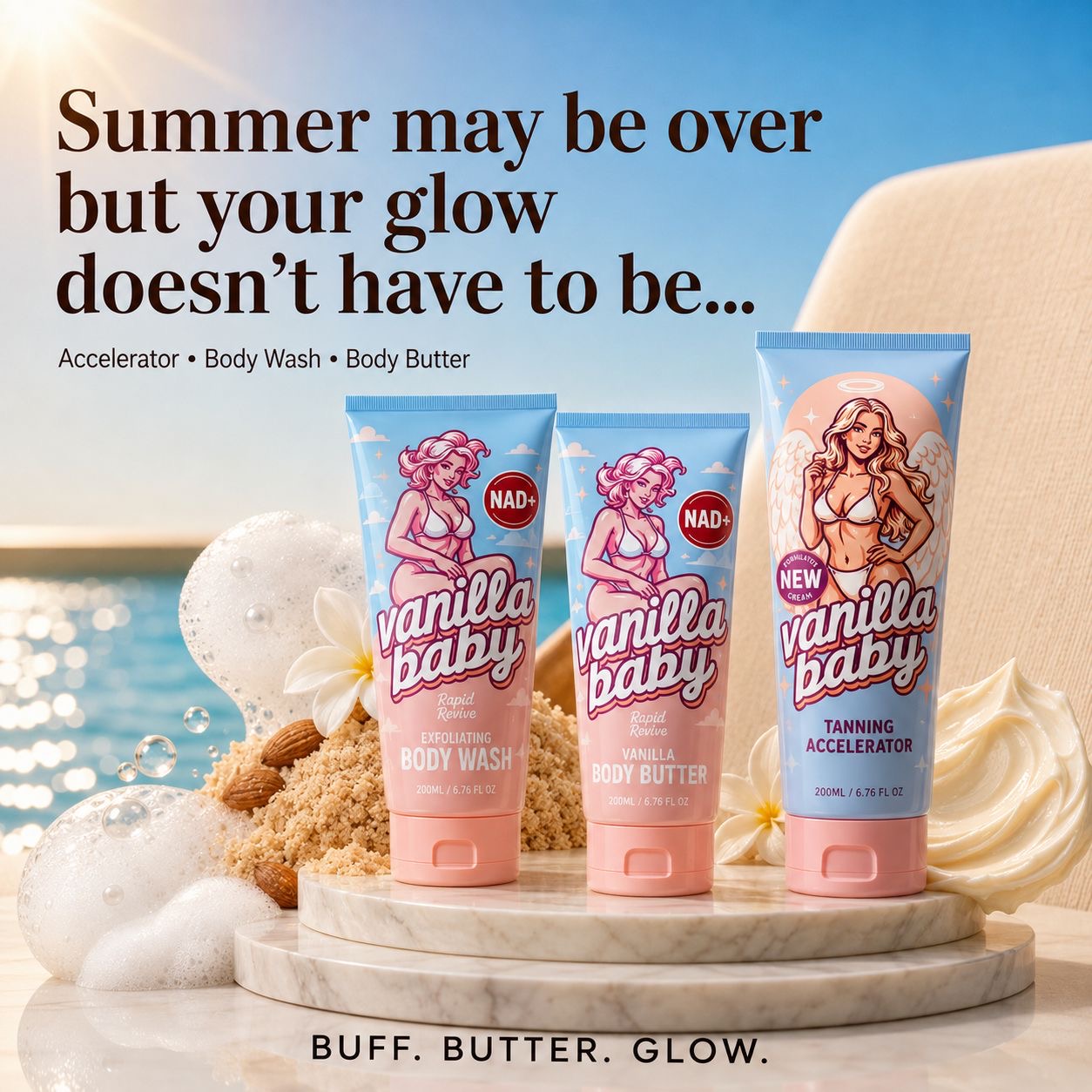 Glow Beyond Summer - Vanilla Vibes for Autumn