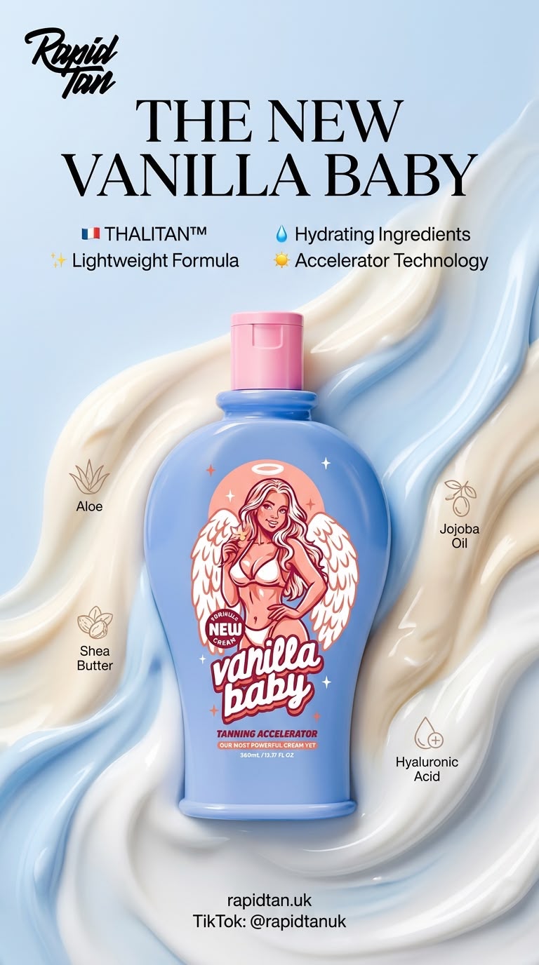 Vanilla Baby Tanning Accelerator 360ml