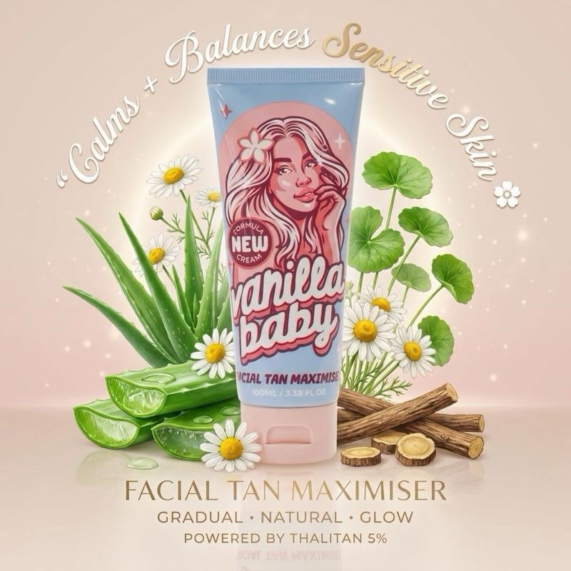 Vanilla Baby Facial Tan Maximiser 100ml