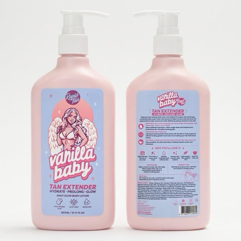 Vanilla Baby Tan Extender Body Lotion 300ml