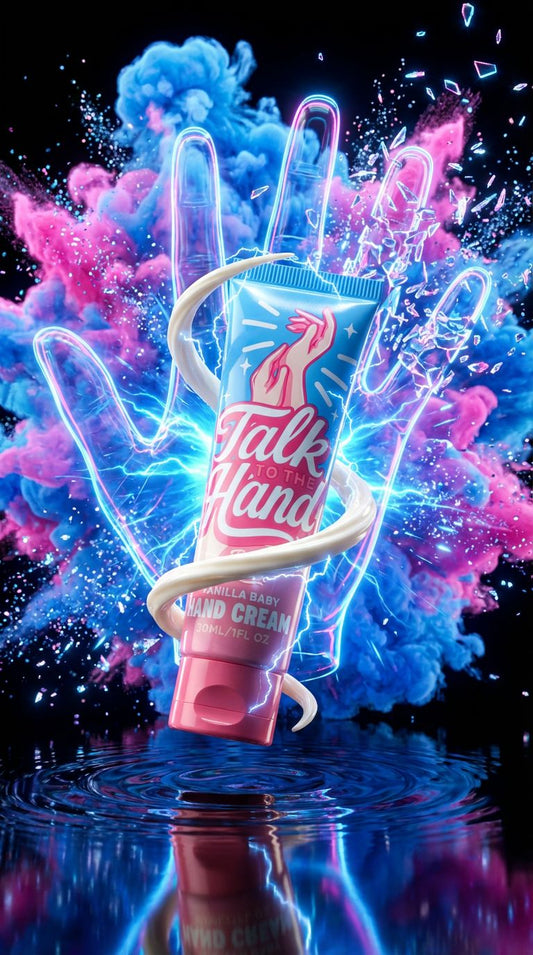Talk To The Hand Vanilla Baby Hand Cream 30ml