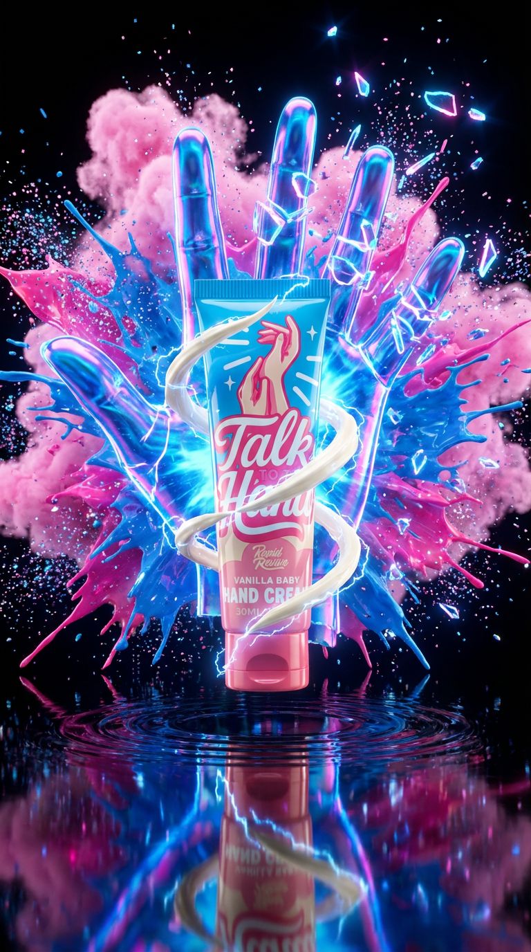 Talk To The Hand Vanilla Baby Hand Cream 30ml