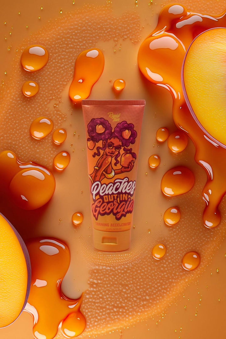 PEACHES IN GEORGIA TANNING ACCELERATOR