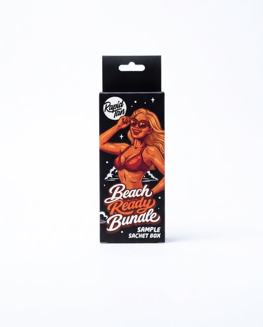 Beach Ready Bundle sachets, new packaging (box)