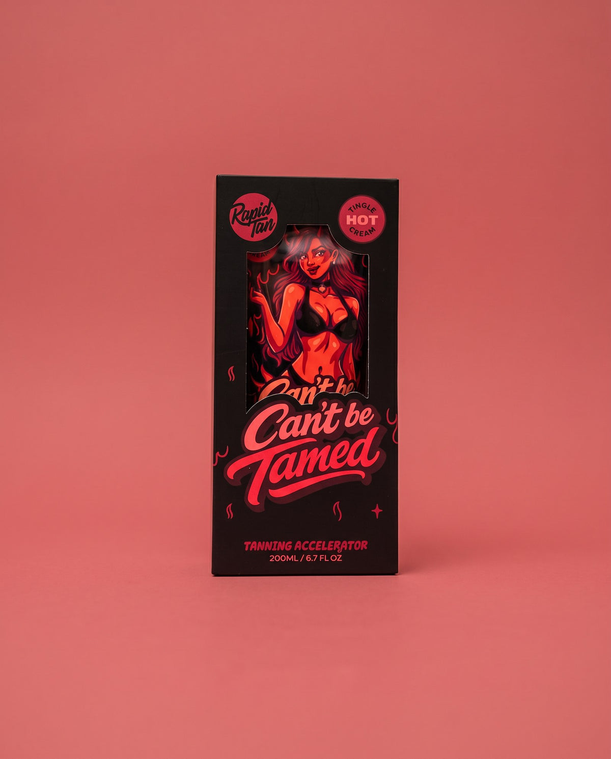 Can't Be Tamed Tanning Accelerator, new packaging (box)