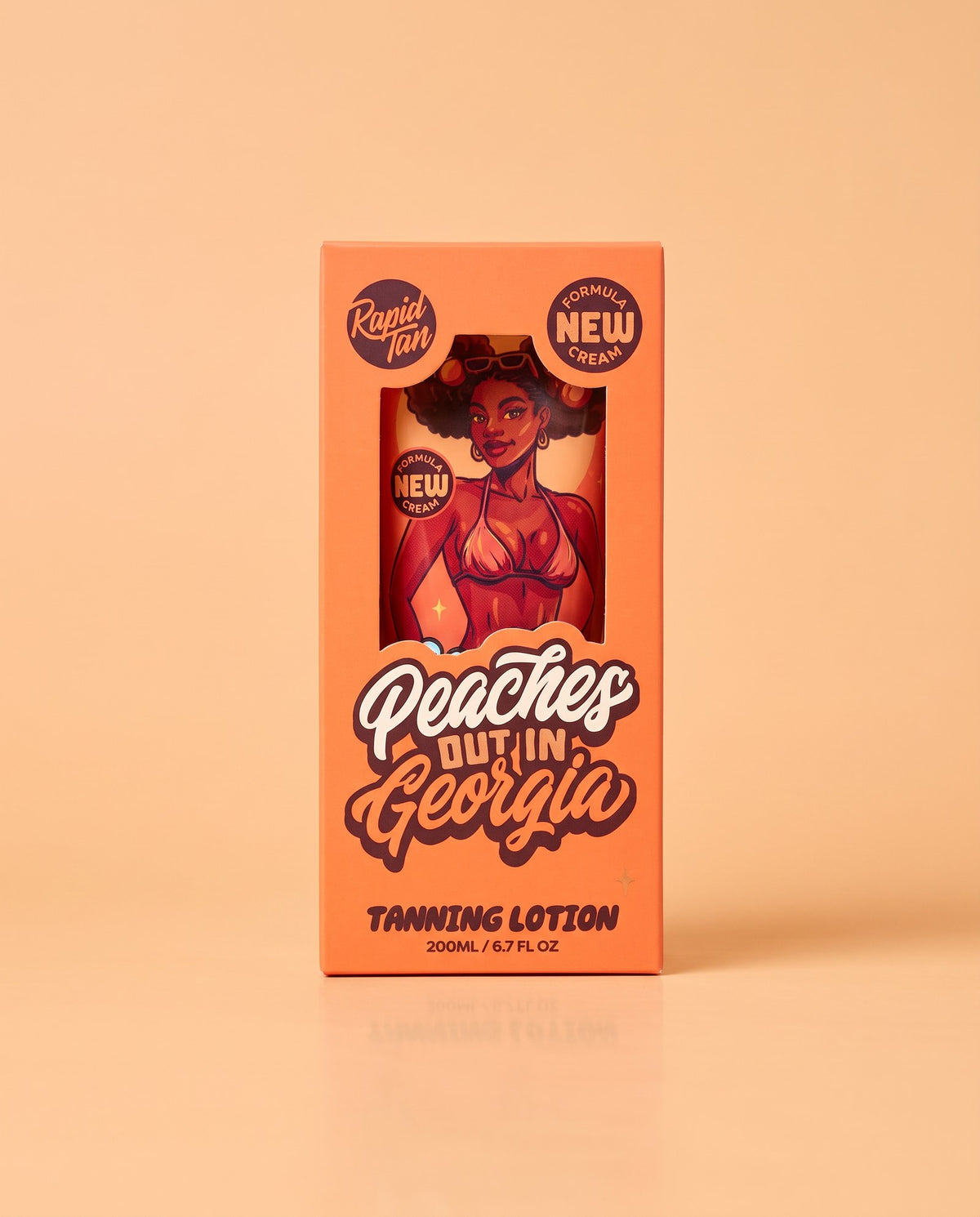 Peaches Out In Georgia Tanning Accelerator, new packaging (box)