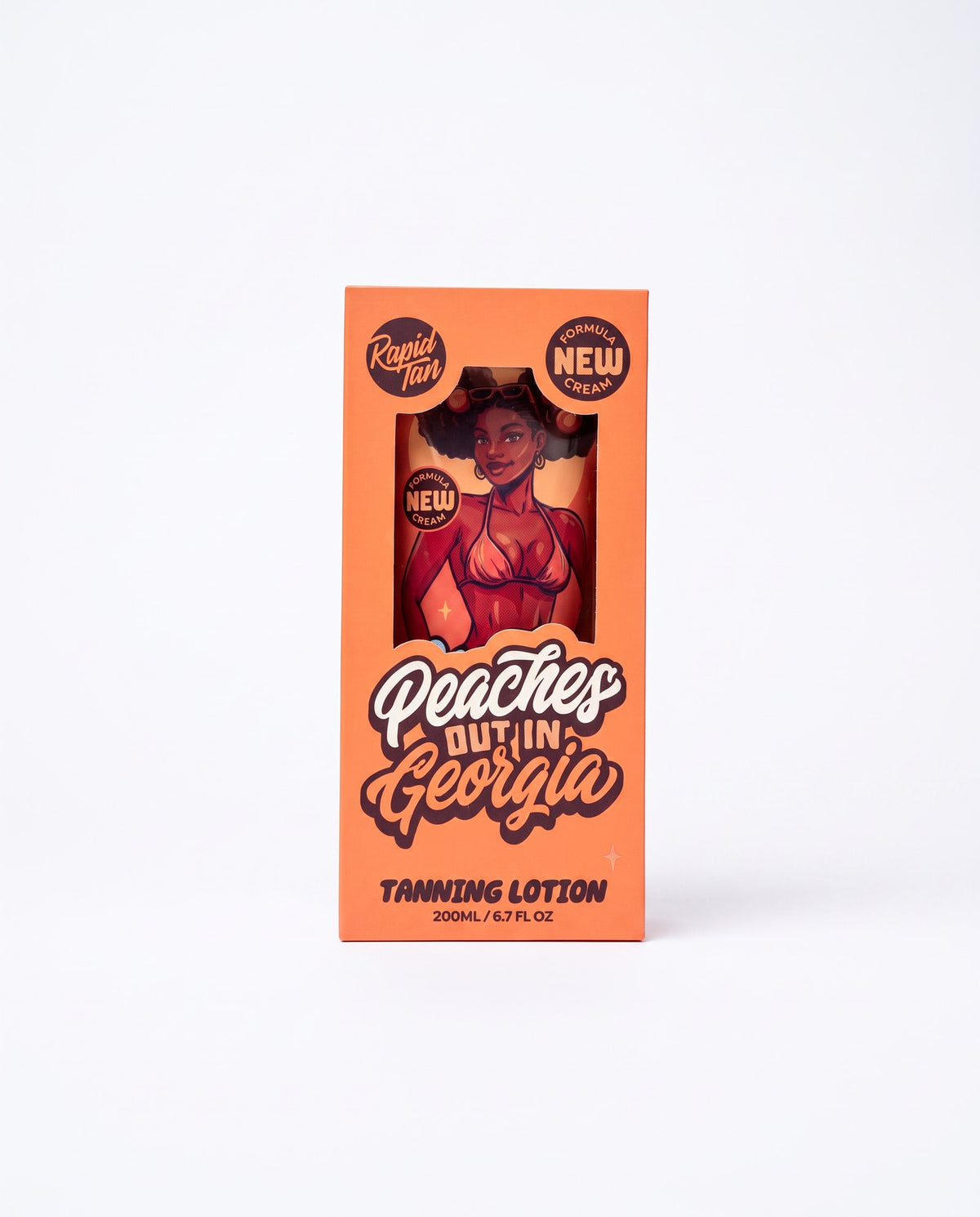 Peaches Out In Georgia Tanning Accelerator, new packaging (box)