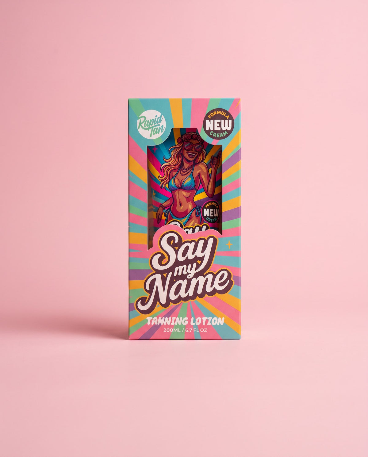 Say My Name Tanning Accelerator, new packaging (box)