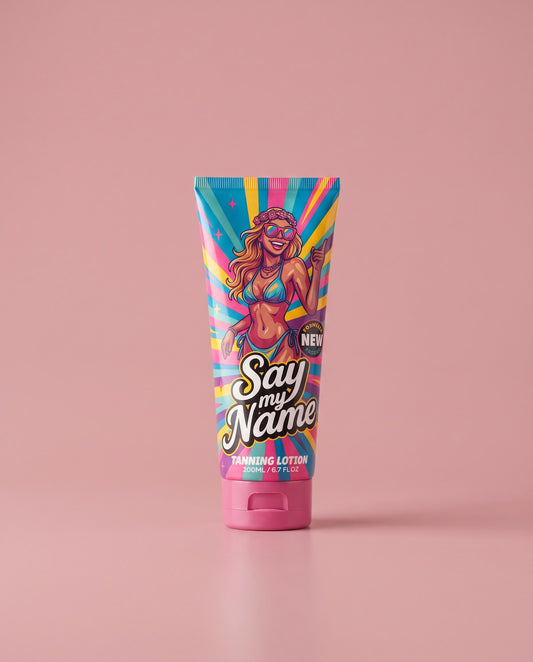 Say My Name Tanning Accelerator, new packaging (tube)