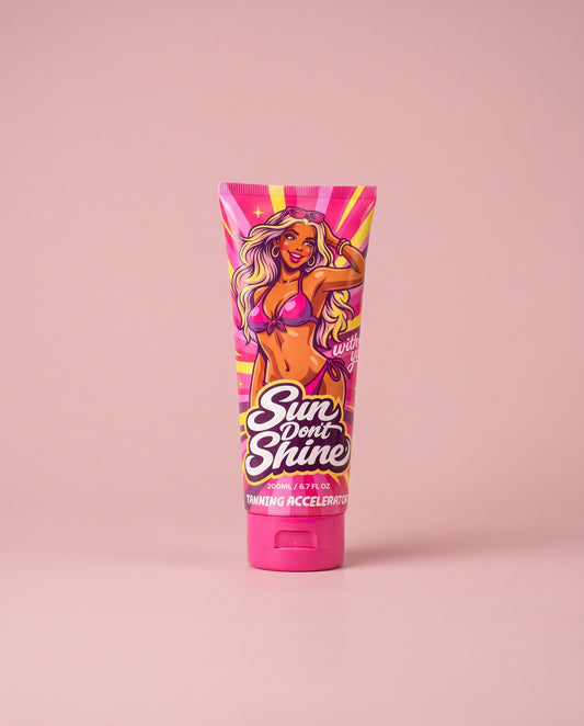 Sun Don't Shine Tanning Accelerator, new packaging (tube)